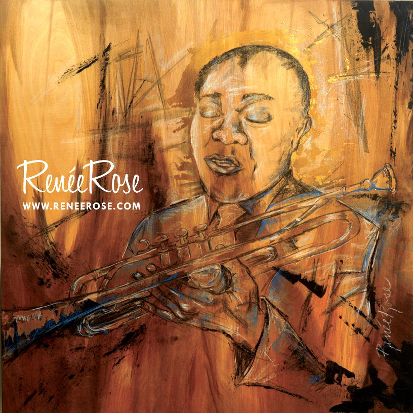 peinture ReneeRose | Jazz à Corps : Cool Jazz Miles Davis