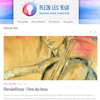 RenéeRose | Peinture sur bois par RenéeRose